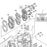 Крышка головки блока 40X, E40X 66T-11191-00-1S (Yamaha), арт. 66T-11191-00-1S,          YAMAHA 