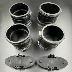 Комплект гофр выхлопа+ заслонка (diesel) Mercruiser (32-14358T,32-44348T) (JSP)