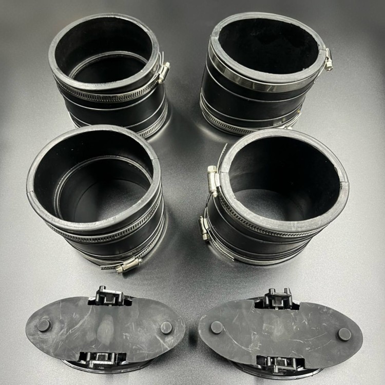 Комплект гофр выхлопа+ заслонка (diesel) Mercruiser (32-14358T,32-44348T) (JSP), арт. 807166A3-K,          JSP 