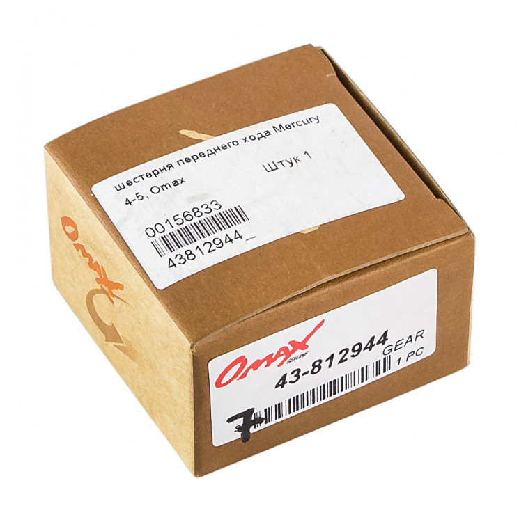 Шестерня редуктора Mercury/Tohatsu 4-5, передний ход (А), арт. 43812944_OM,          OMAX  Шестерня редуктора Mercury/Tohatsu 4-5, передний ход (А), арт. 43812944_OM,          OMAX