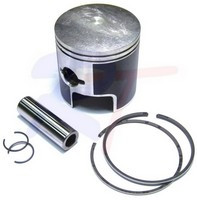 Поршень (+0.5) в комплекте Suzuki DT40, DT40C, 12100-94400-050, RTT-12100-94400-050, арт. RTT-12100-94400-050,          Rivertec 