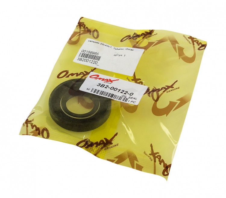 Сальник 20х40х7, Tohatsu/Mercury, арт. 3B2001220_OM,          OMAX  Сальник 20х40х7, Tohatsu/Mercury, арт. 3B2001220_OM,          OMAX