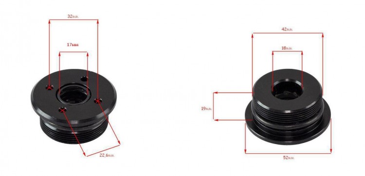 Гайка гидроцилиндра Suzuki DF140T,  (до 2008), арт. 4863092J00000,          SUZUKI 