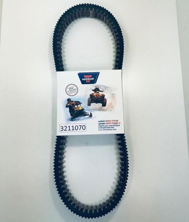 Ремень вариаторный  3211070 для снегоходов Polaris, арт. 3211070-op,          OPTIBELT 
