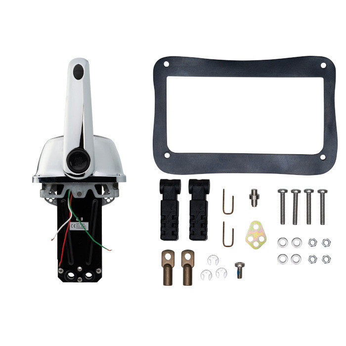 Контроллер горизонтального крепления, один мотор, хромированный, арт. B501CHT,          Ultraflex 