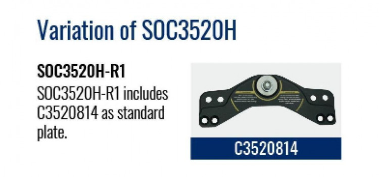 Рулевая пластина для цилиндра SOC3520H-R1, Sea First 