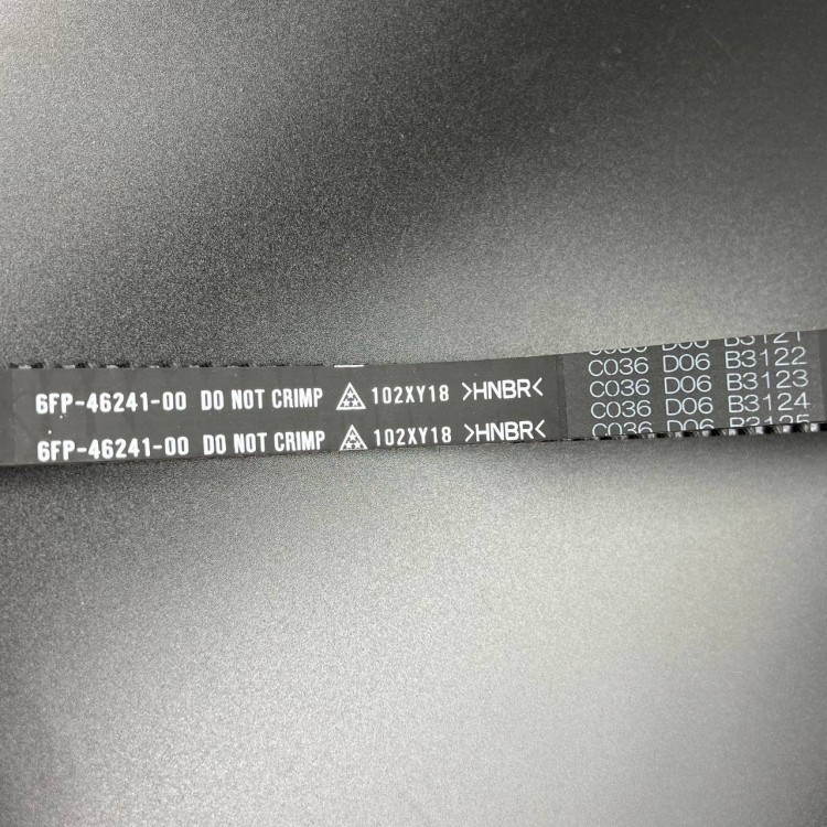 Ремень ГРМ Yamaha F75-100 (С болтами маховика) (Yamaha), арт. 6FP-W4624-00,          YAMAHA 