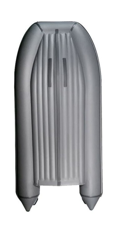 Надувная лодка ПВХ, RiverBoats RB 350 НДНД, серо-оранжевый, арт. RB350NDGO,          RiverBoats 