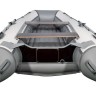 Надувная лодка ПВХ, RiverBoats RB 350 НДНД, серо-оранжевый, арт. RB350NDGO,          RiverBoats 