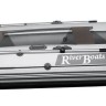 Надувная лодка ПВХ, RiverBoats RB 350 НДНД, серо-оранжевый, арт. RB350NDGO,          RiverBoats 