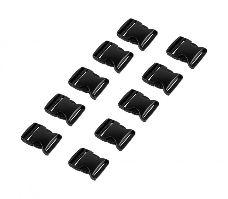 Карабин пластиковый 5 см, 10 шт, арт. SSCL00027103_SET10,          Sun Selection 