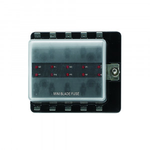 Блок предохранителей стандарт AAA 10 банд, стандарт-держатели