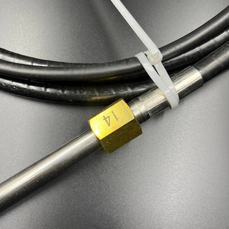 Трос рулевой (14FT) (M58) (PWB), арт. M58-14-K,          POWEROB 