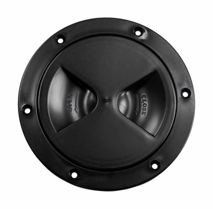 Лючок палубный 203 мм, черный, арт. 20-207-20,          Osculati  Лючок палубный 203 мм, черный, арт. 20-207-20,          Osculati