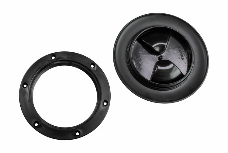 Лючок палубный 203 мм, черный, арт. 20-207-20,          Osculati  Лючок палубный 203 мм, черный, арт. 20-207-20,          Osculati