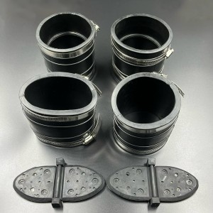 Комплект гофр выхлопа+заслонка Mercruiser V6-V8 ( 32-14358T-32-44348T)  (JSP)