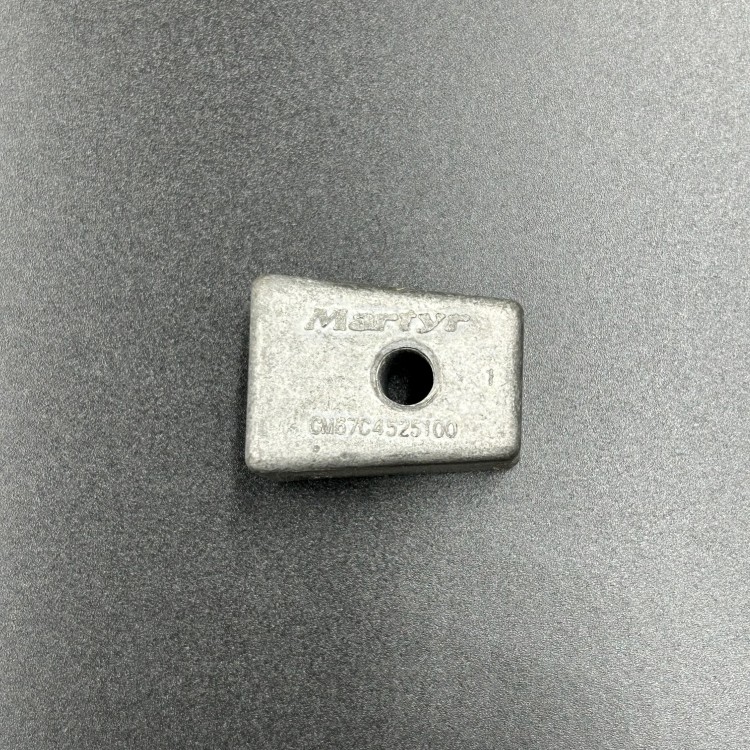 Анод кавитационной плиты Yamaha 40-50, F25-F60 MG (Магниевый) (67C-45251-00) (MARTYR), арт. 67C-45251-00-MG,          PREMARINE 
