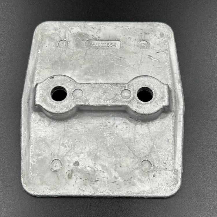 Анод алюминиевый редуктора Mercury V6-V8 (Quicksilver), арт. 8M0137814,          MERCURY 