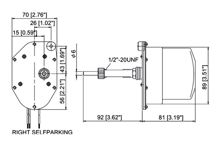 Привод стеклоочистителя, 12 в, 90 град, PVC coat, арт. 10006040,          TMC 