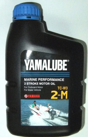 Масло минерал. для двухтактных лодочных двигателей Yamalube 2-M TC-W3 (1л), 90790BS26300 