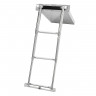 Трап телескопический SUNFINE выдвижной с фиксатором, 3 белые ступени, арт. SF30103-1, SUNFINE MARINE Трап телескопический SUNFINE выдвижной с фиксатором, 3 белые ступени, арт. SF30103-1, SUNFINE MARINE