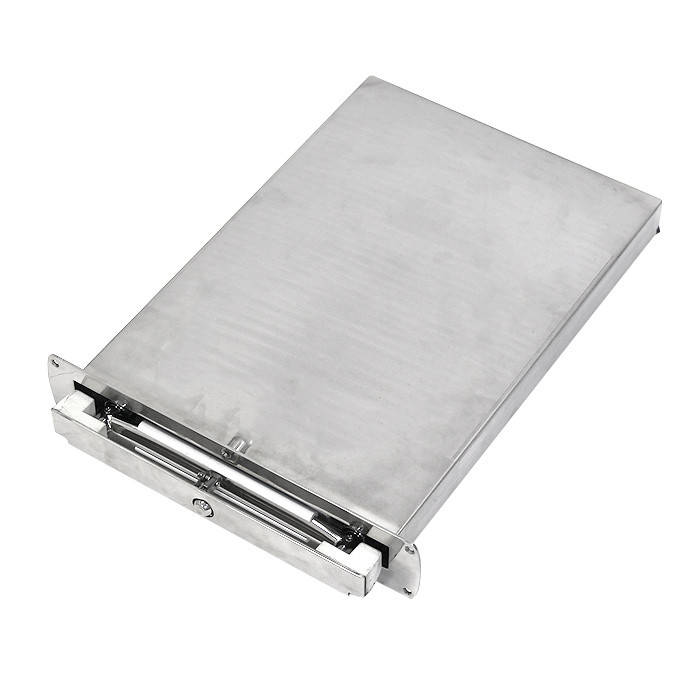 Трап телескопический SUNFINE выдвижной с фиксатором, 3 белые ступени, арт. SF30103-1,          SUNFINE MARINE 