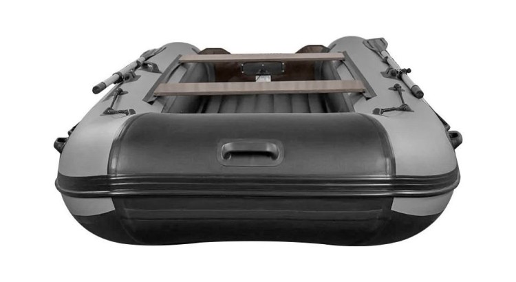 Надувная лодка ПВХ, RiverBoats RB 370 НДНД, серо-белый, арт. RB370NDGW,          RiverBoats 