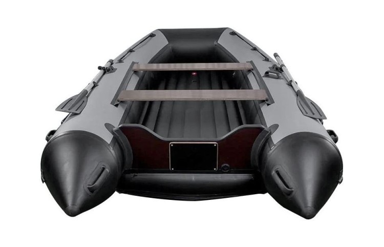 Надувная лодка ПВХ, RiverBoats RB 370 НДНД, серо-белый, арт. RB370NDGW,          RiverBoats 