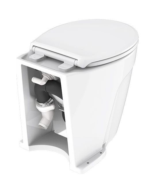 Унитаз электрический Delux 12 В, SeaFlo, арт. SFMTE106,          SeaFlo 