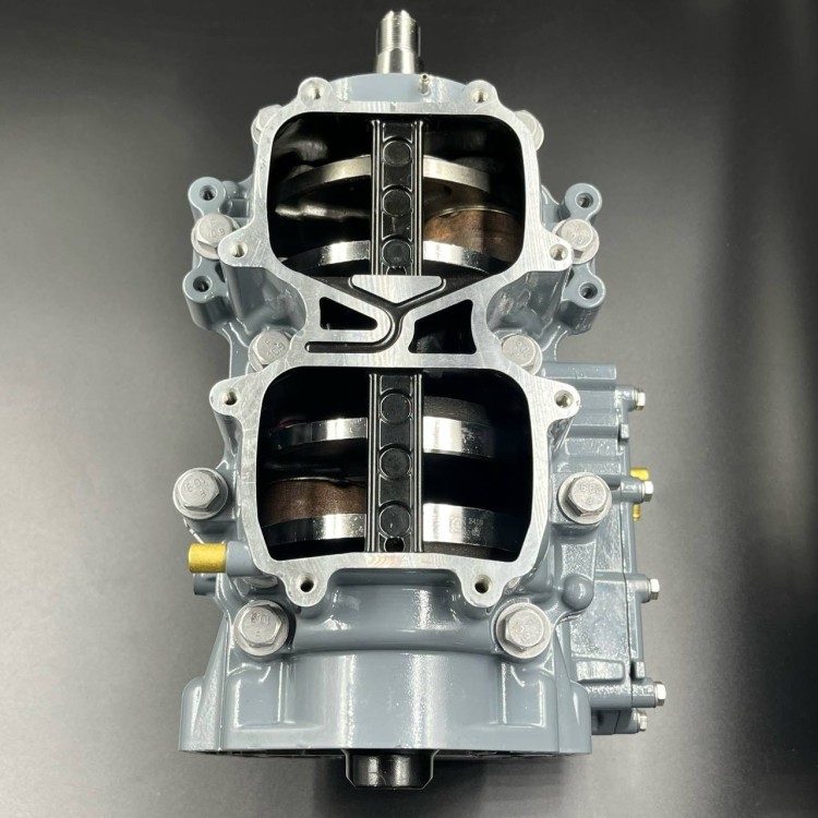 Мотоголовка (в сборе) Yamaha 40X (YUELANG), арт. 66T-W0090-02-1S-K,          TAIZHOU YUELANG POWER TECHNOLOGY 