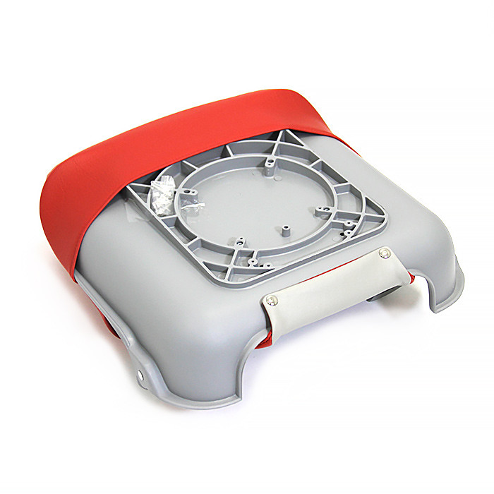 Сиденье мягкое складное Skipper, красно-серое, арт. 1061018,          Springfield 