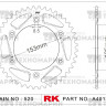 Звезда для мотоцикла ведомая алюминиевая A4012-48, арт. A4012-48,          RK Chains 