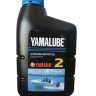 Масло минерал. для двухтактных лодочных моторов Yamalube 2 - 1л , 90790BS25100  