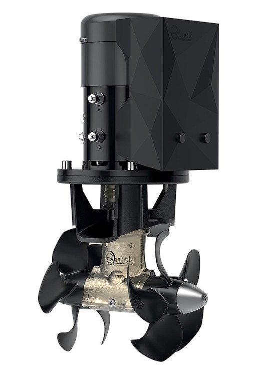 Подруливающее устройство, два винта, 6,5 кВт, 24 В, 250 мм FGBT25120240T00, арт. 10252145,          Quick 