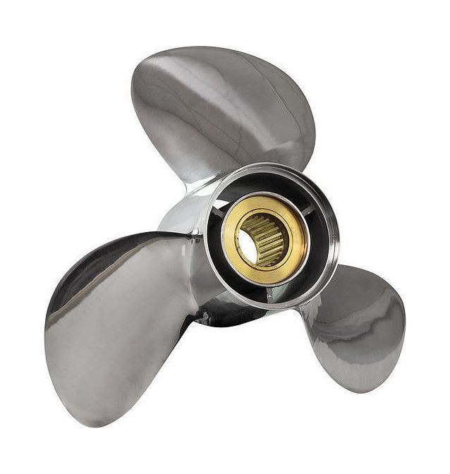 Винт гребной Suzuki DF325A/350A;3x15-1/2x24FL передний, стальной, арт. 5850098L20000,          SUZUKI 