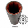 Втулка Гудрича (подшипник полимерно-металлический судовой), K72/темно-оранжевый, 39-01-045M-poly  