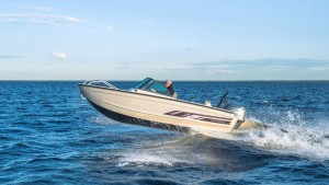 Моторная лодка, Victory A3, квинтет, серо-синий с Suzuki DF60ATL