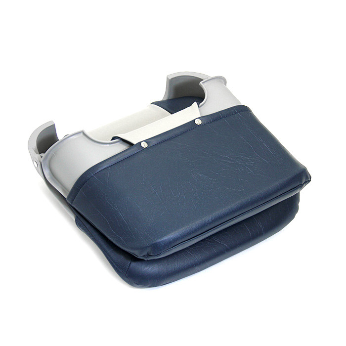 Сиденье мягкое складное Skipper, сине-серое, арт. 1061019,          Springfield 