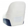 Кресло с болстером Ocean Flip Up, обивка белый/синий винил, арт. 13127-MR, MARINE ROCKET Кресло с болстером Ocean Flip Up, обивка белый/синий винил, арт. 13127-MR, MARINE ROCKET