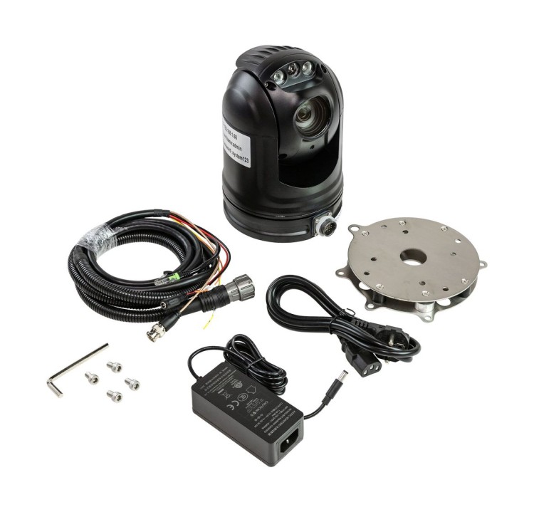 Морская камера ночного видения, черная, арт. SC71CVBS,  