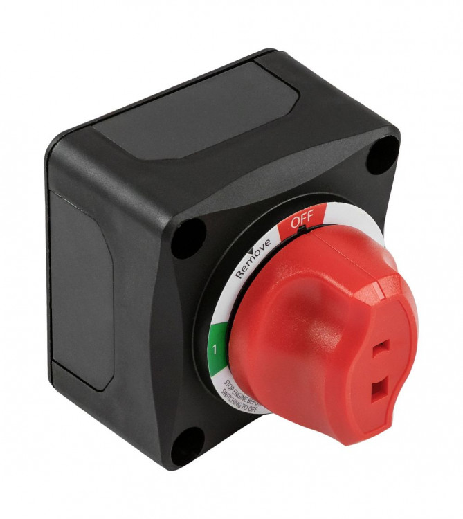 Выключатель массы с AFD, 2 АКБ, 300A, арт. BF442A,          YIS Marine  Выключатель массы с AFD, 2 АКБ, 300A, арт. BF442A,          YIS Marine