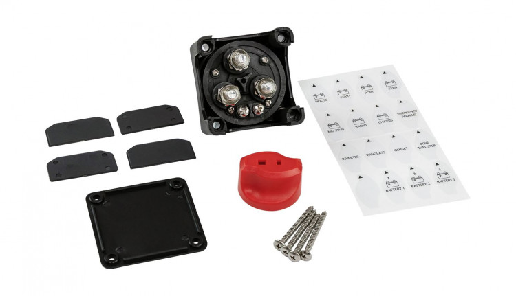 Выключатель массы с AFD, 2 АКБ, 300A, арт. BF442A,          YIS Marine  Выключатель массы с AFD, 2 АКБ, 300A, арт. BF442A,          YIS Marine