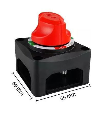 Выключатель массы с AFD, 2 АКБ, 300A, арт. BF442A,          YIS Marine  Выключатель массы с AFD, 2 АКБ, 300A, арт. BF442A,          YIS Marine