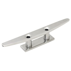 Утка швартовная серповидная "Мореман", сквозной крепеж, 200 мм