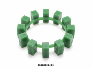 POLY-NORM 100 вставка муфты KTR, эластичная,M80/зеленый,Эластомерное кольцо, 33-99-90616-poly 