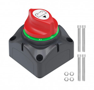 Выключатель массы "OFF-1-BOTH-2" (2 АКБ), 275 А