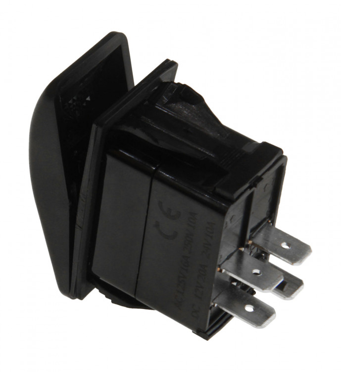 Переключатель двухпозиционный ON-OFF 12В/20А 4Р, арт. AES111882P,          AES.Co  Переключатель двухпозиционный ON-OFF 12В/20А 4Р, арт. AES111882P,          AES.Co