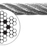 Трос нержавеющий 7х7, 8 мм., арт. 10017286,  
