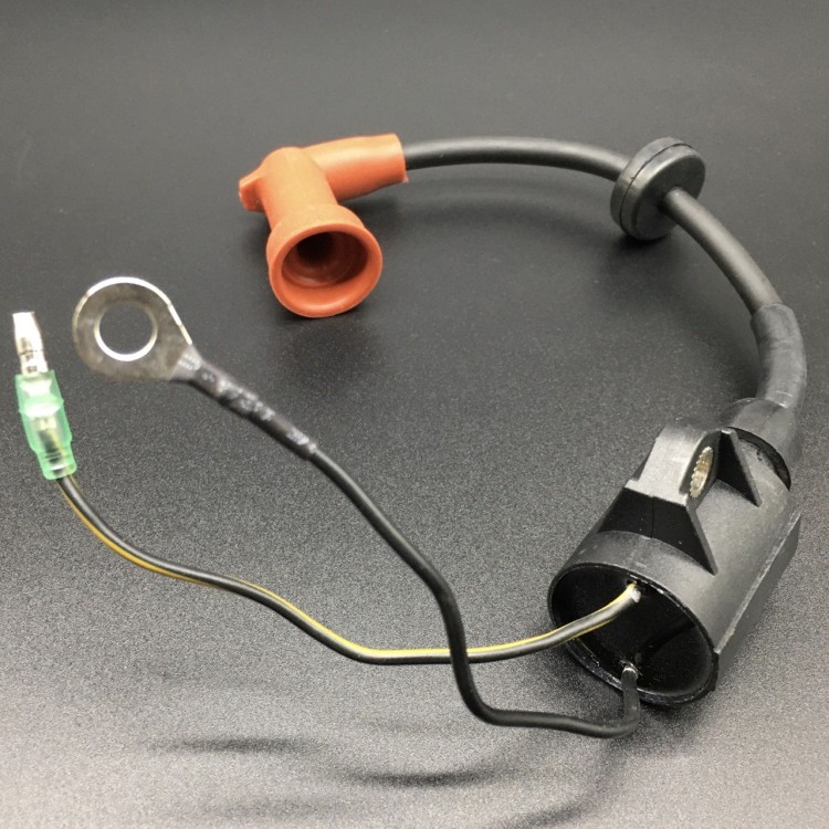 Катушка зажигания высоковольтная Yamaha 9.9-15 (PREMARINE), арт. 63V-85570-00-K,          PREMARINE 