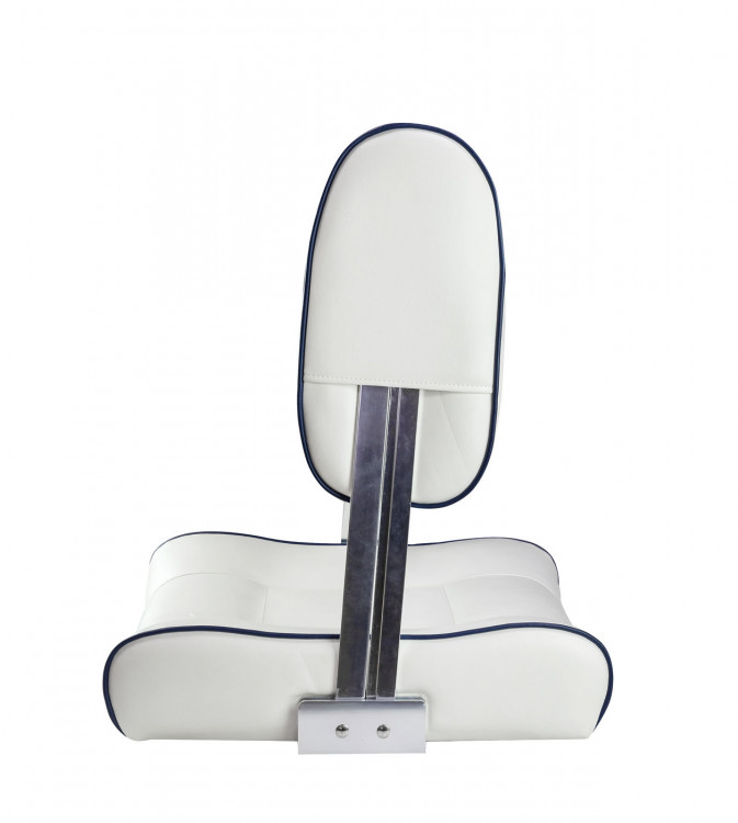 Кресло с перекидной спинкой, обивка белый винил, арт. 16102W-MR,          MARINE ROCKET 